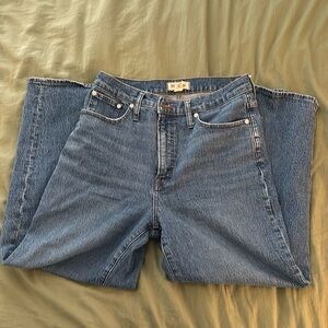 Perfect Vintage Wide Leg Cropped Jean Madewell